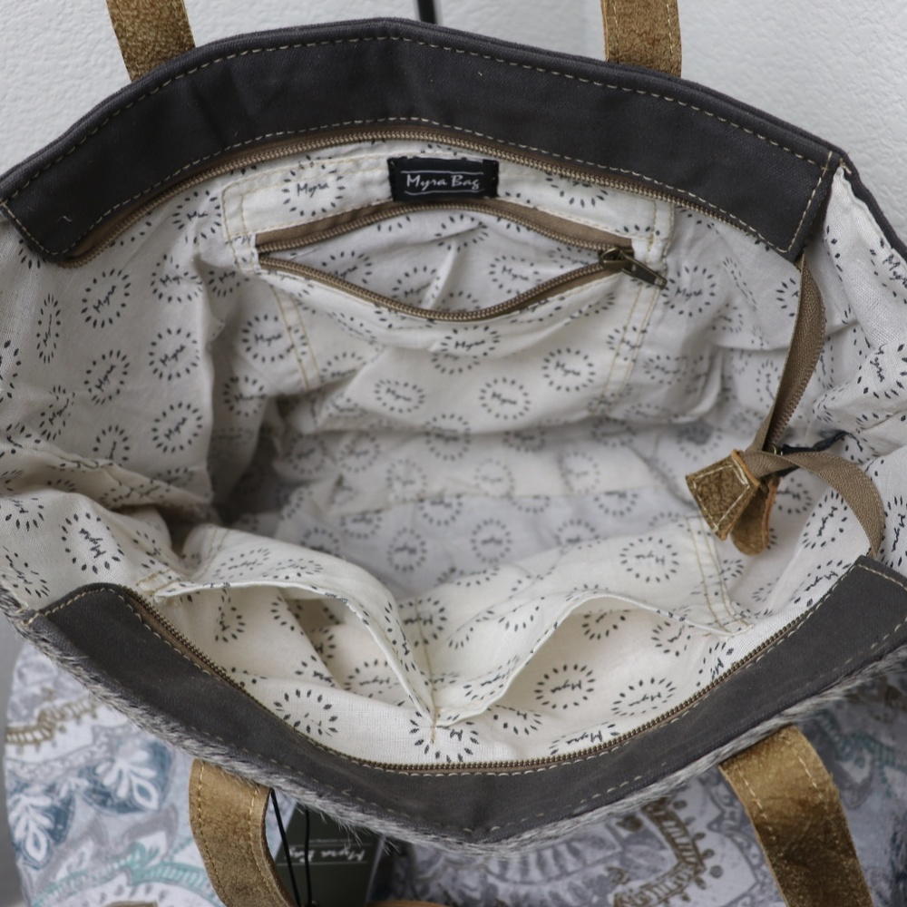 🆕Myra Bag MULTI Large Tote Bag Canvas Purse Women - Picture 4 of 17